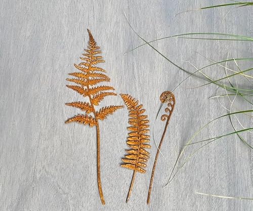 3 St Ck Rost Gartenstecker Vogel Gartendeko Gartenstecker