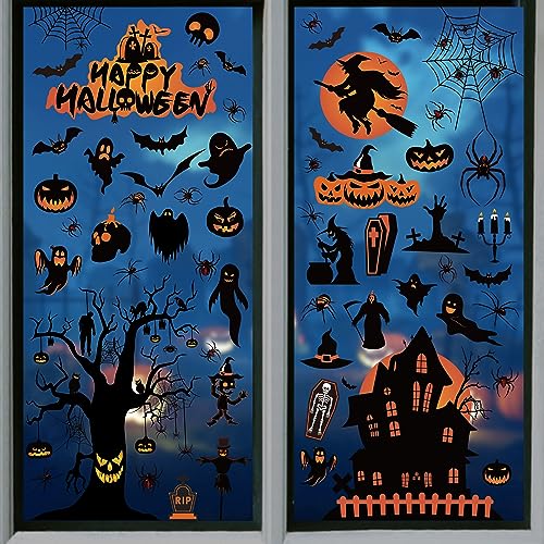 Moxled Halloween Deko Horror K Rbis Spinnennetz Fledermaus