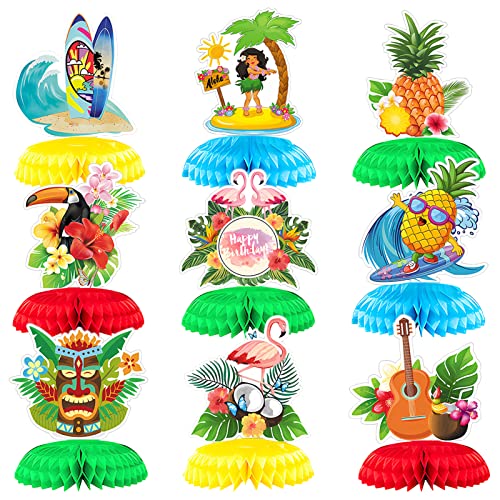 Topjowga Hawaii Party Deko 9 St Ck Luau