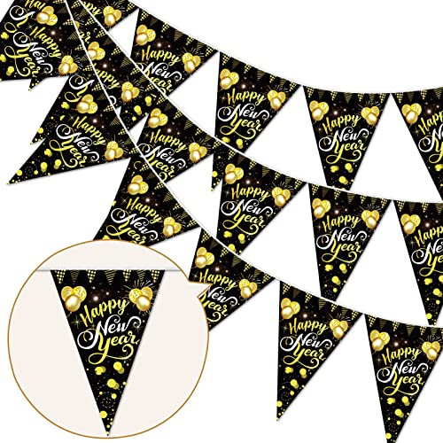 Howaf Silvester Deko 2026 Neujahr Deko Banner Silvester